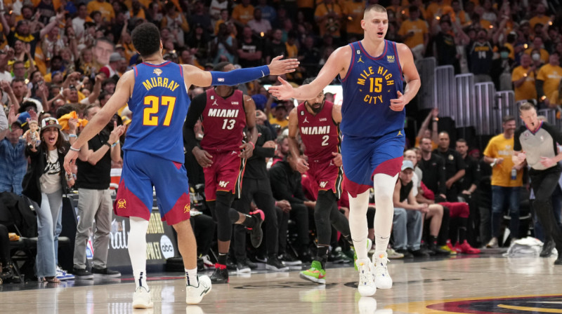 Los Nuggets buscan el 2-0 y Miami empatar la serie