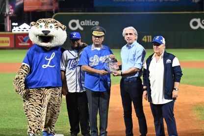 Licey reconoce al Director General de la Polic&iacute;a Nacional