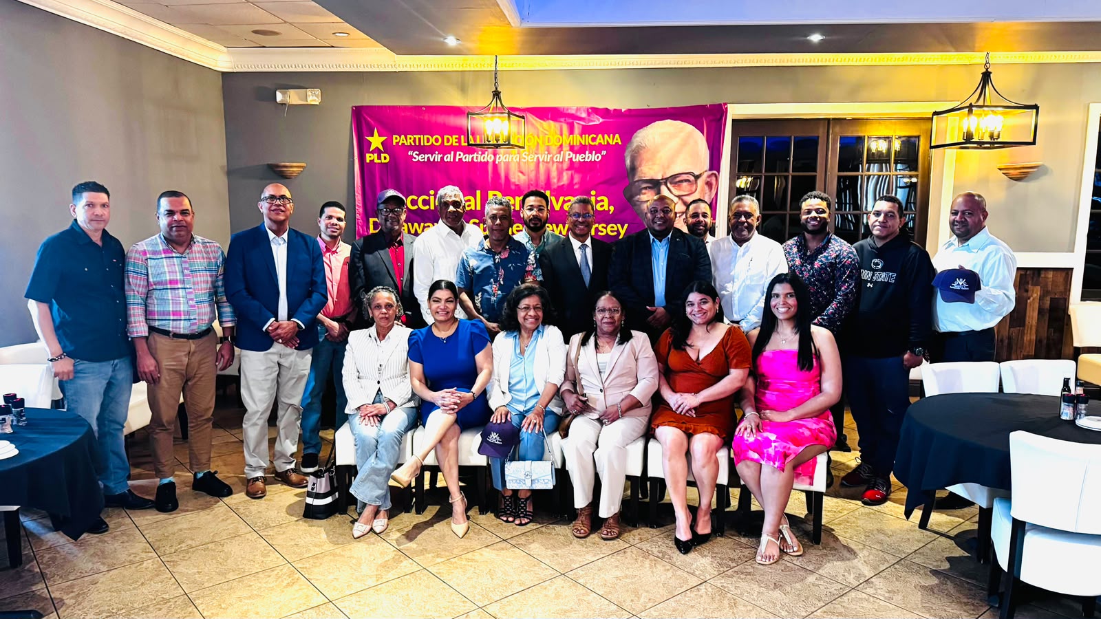 PLD realiza encuentro con líderes comunitarios para conocer necesidades de la diáspora