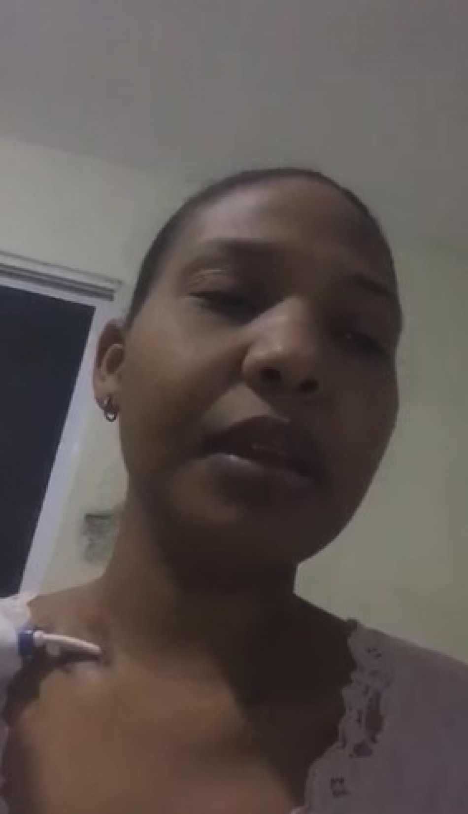  Falanny  Vasquez  pide ayuda al Presidente Luis Abinader ya que tiene problema de Ri&ntilde;on  y con problema de la vista 