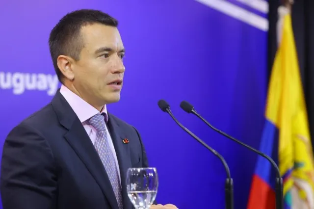 Noboa denunciará por «terrorismo» a quien presione a agricultores a protestar en Ecuador