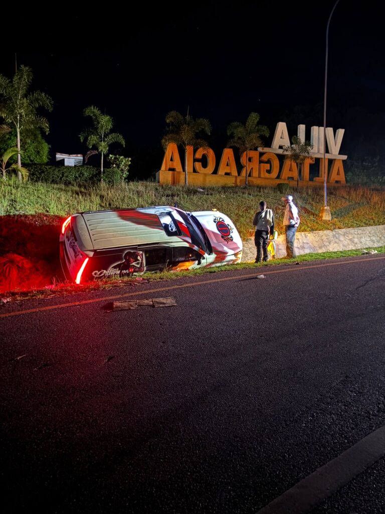 Crazy Design sufre accidente de tránsito rumbo a fiesta; un herido leve en su equipo