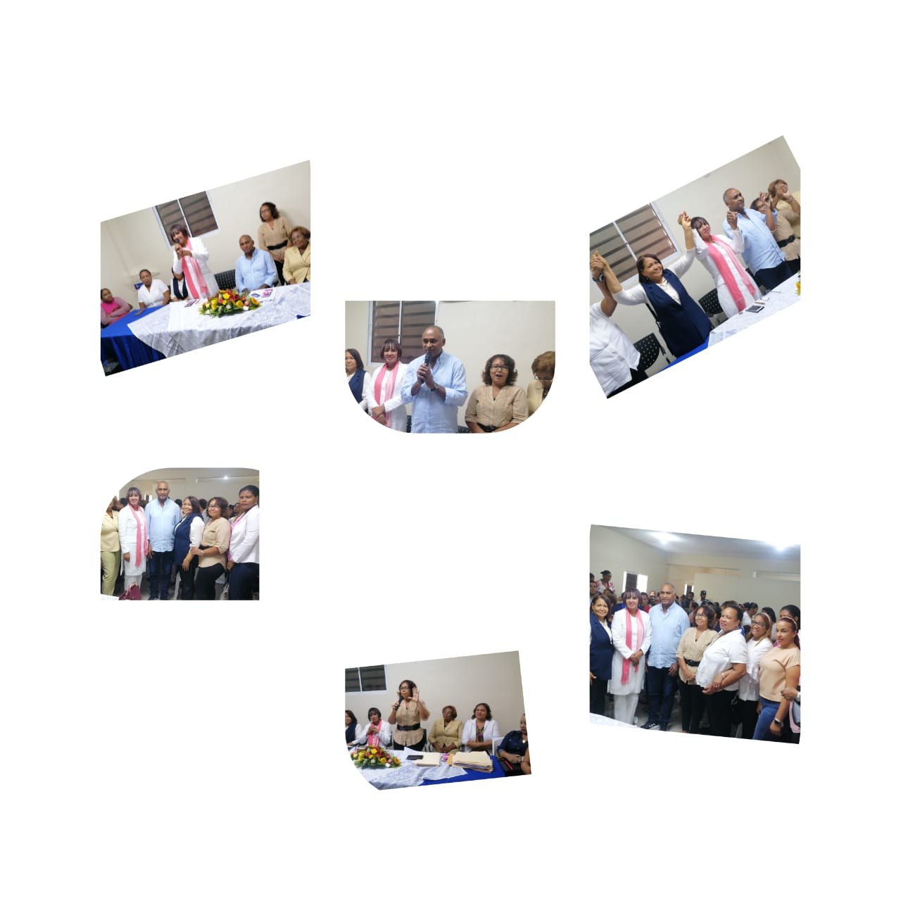 Yolanda Saturria juramenta nuevos miembros y anuncia apoyo a la reelecci&oacute;n del presidente Luis Abinader