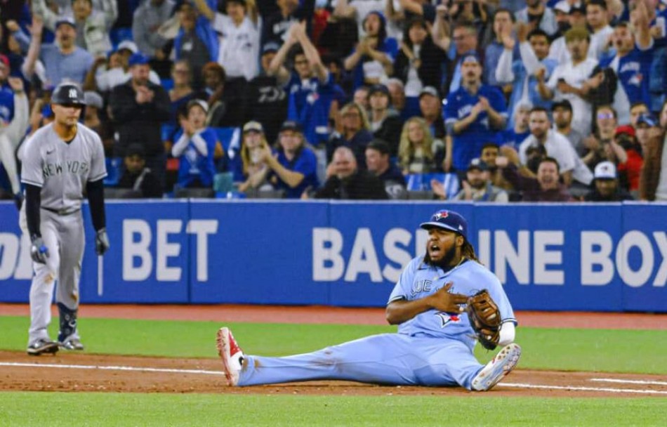Toronto cede en medio de baj&oacute;n ofensivo de Vladimir Guerrero Junior