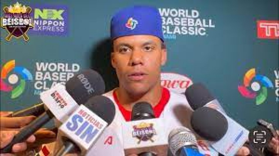 Juan Soto agradece a los fan&aacute;ticos