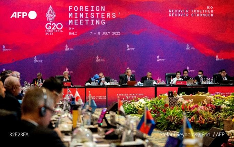 Reunión de ministros del G20 concluye sin comunicado por desacuerdos sobre Ucrania