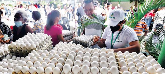 Seguir&aacute; detenida la exportaci&oacute;n de huevos hacia Hait&iacute;