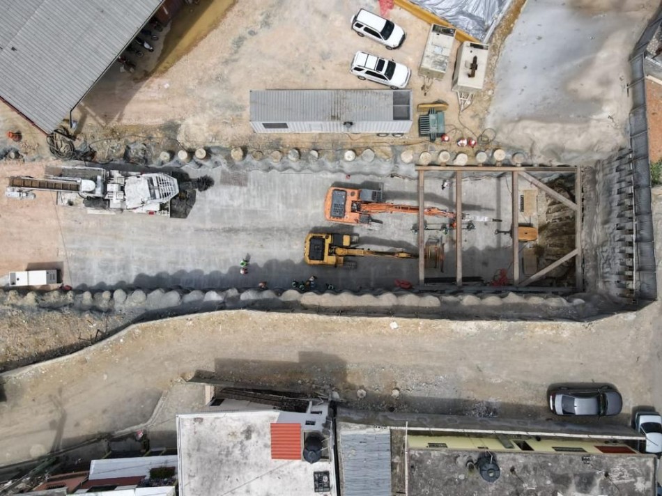Metro Los Alcarrizos: ya est&aacute; constru&iacute;do el portal de t&uacute;nel para interconexi&oacute;n
